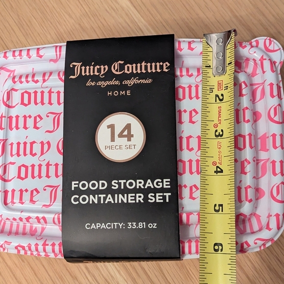 NWT Juicy Couture Food or Anything Storage Container Set - Picture 4 of 7